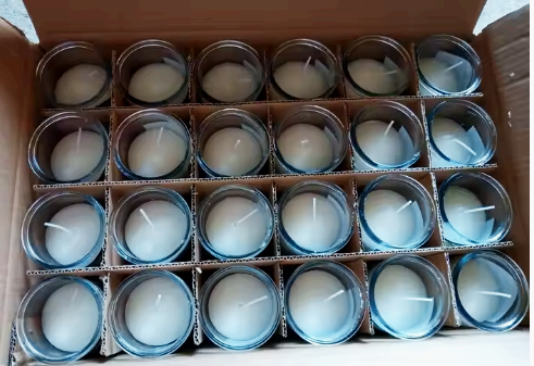 glass jar candle