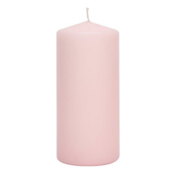 pink pillar candle (4)