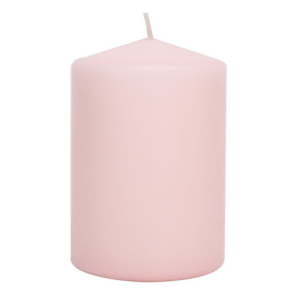 pink pillar candle (5)