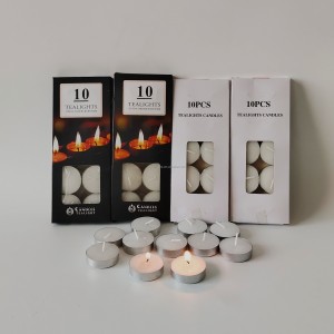 10pcs tealight candle