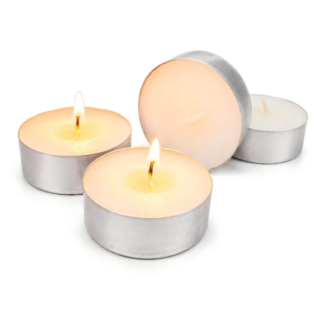Clean burnning tealight for hotel use