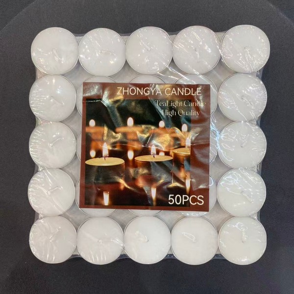 50 tea light candle