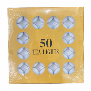 50pcsboxtealights