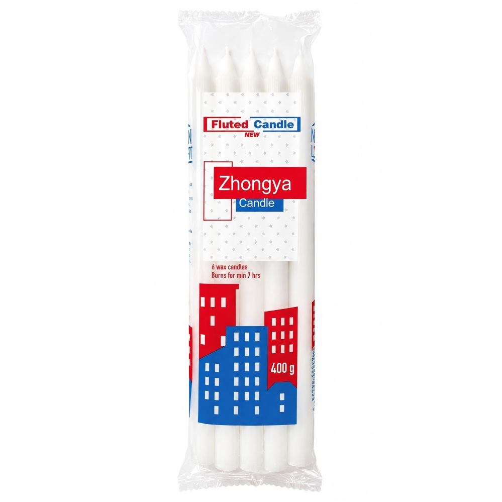Plastic-bag-fluted-candle
