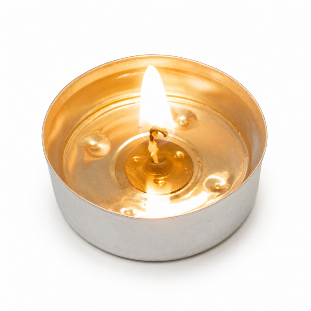 100 Pack White Tea Light Candles Unscented Long Burning Tealights for Wedding Decoration and Home Use