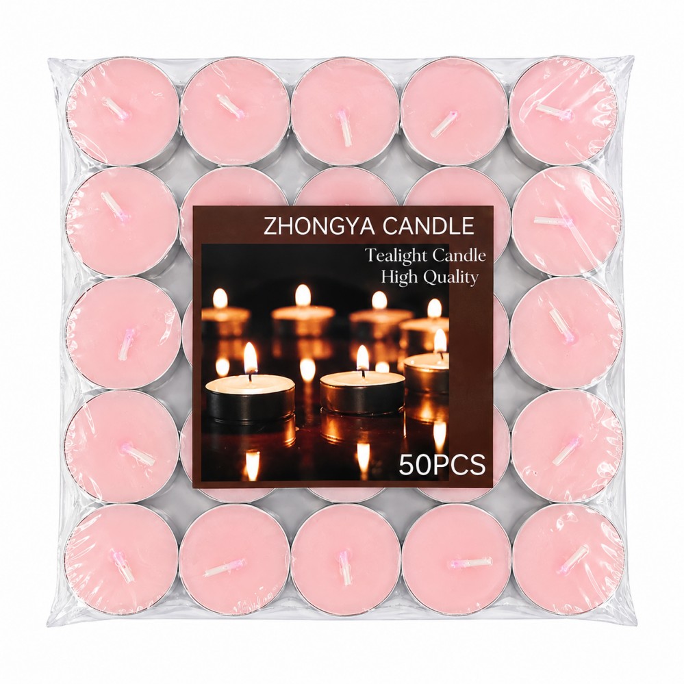 pink-tealight