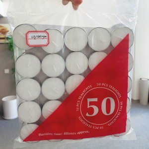 polybag candle