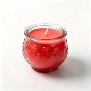 red-decorative-glass-jar-candle