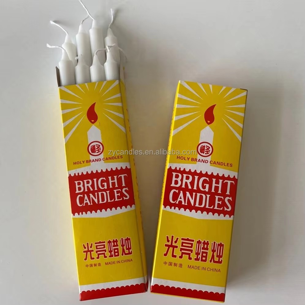 white candle box candle (2)