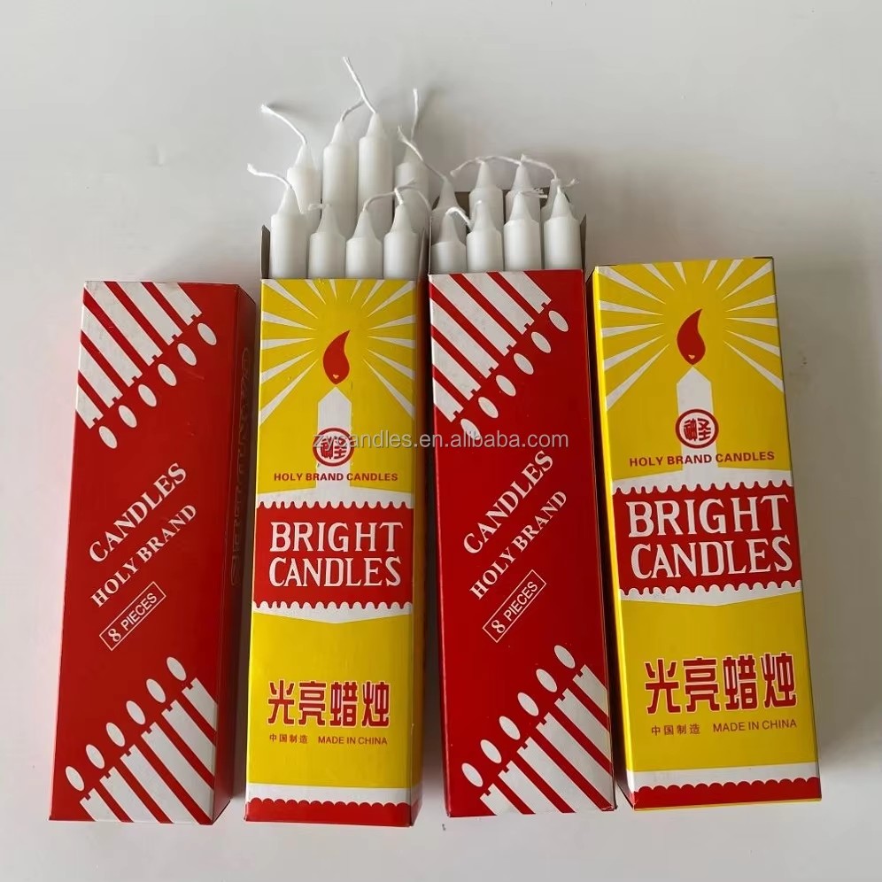 white candle box candle (3)