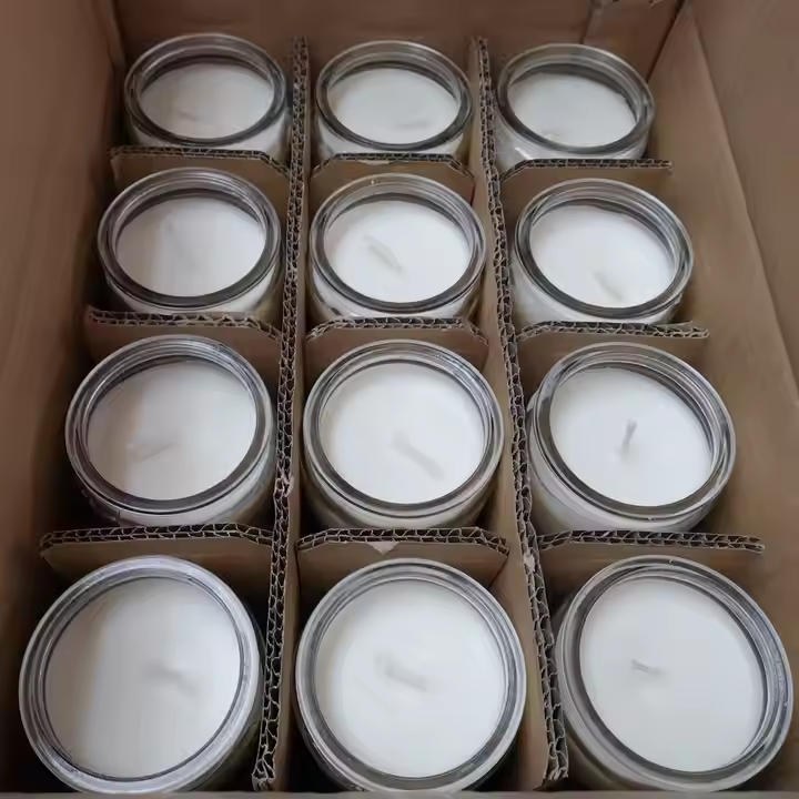 Pure white holy god candle for prayer