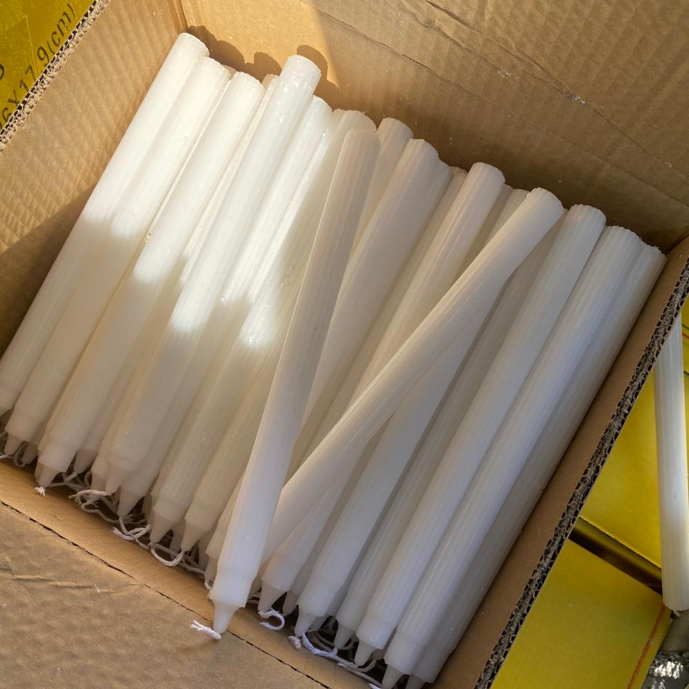 white-fluted-candle