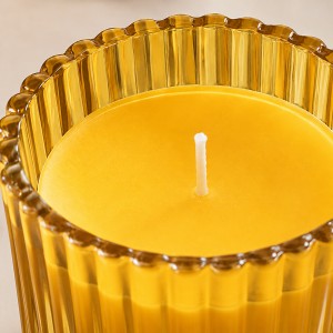yellow-wax-glass-candle